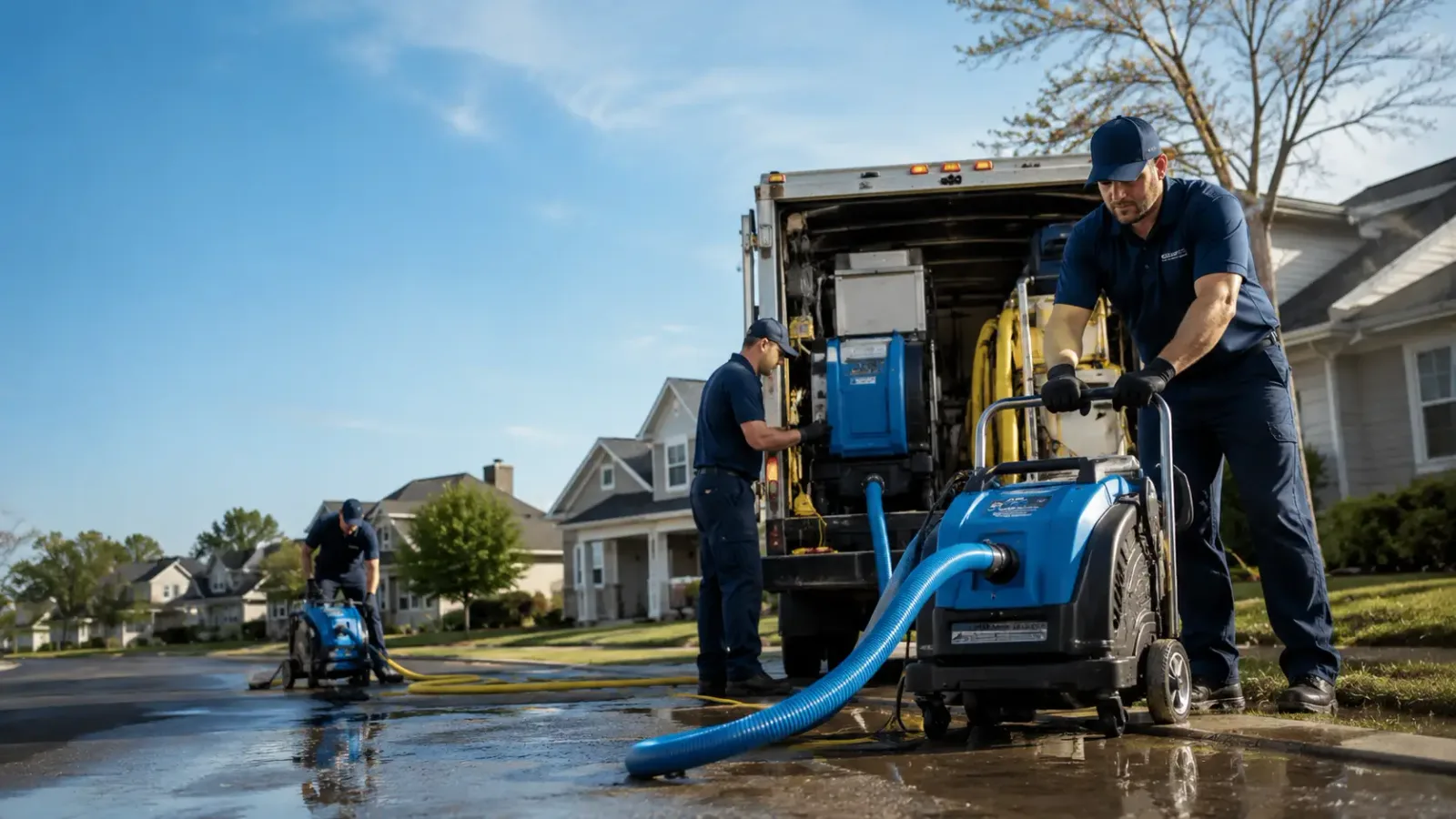 Flood Damage Cleanup in Yorkshire, NY